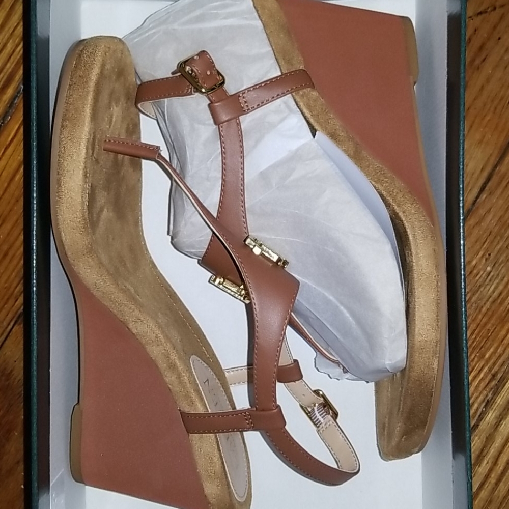 Polo Wedge Sandal